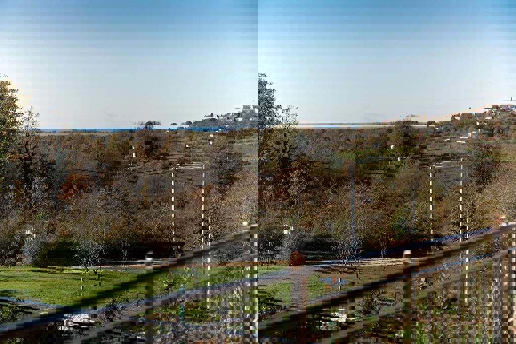 Villa indipendente con piscina - vista mare